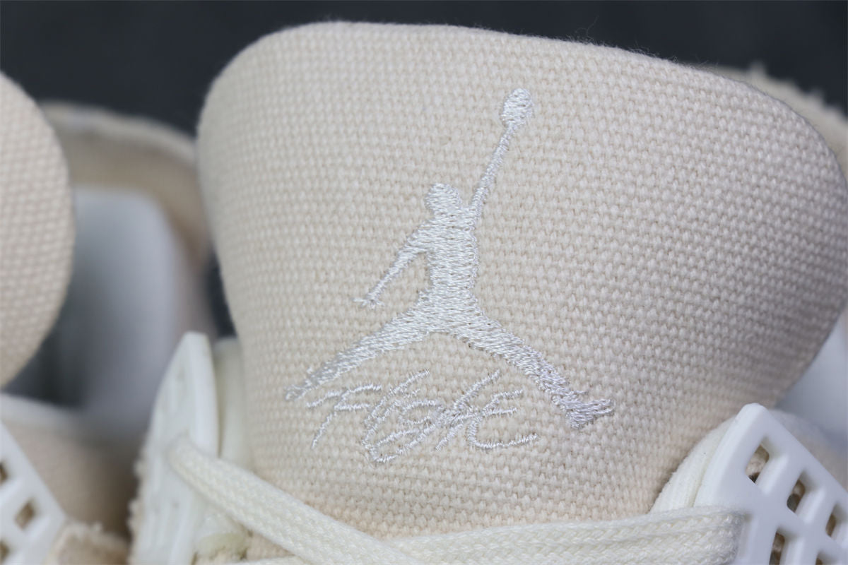 Wmns Air Jordan 4 Retro 'Blank Canvas'