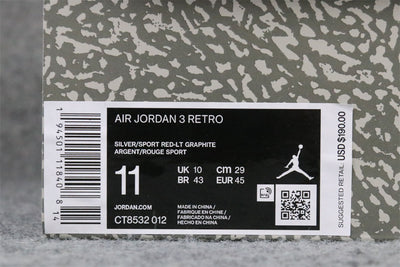 Air Jordan 3 Retro "Cool Grey" 2021