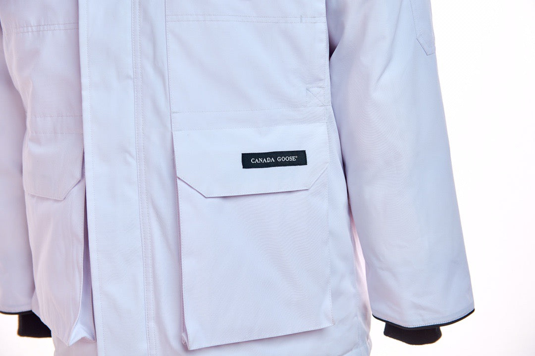 Parka Expédition Canada Goose Blanc