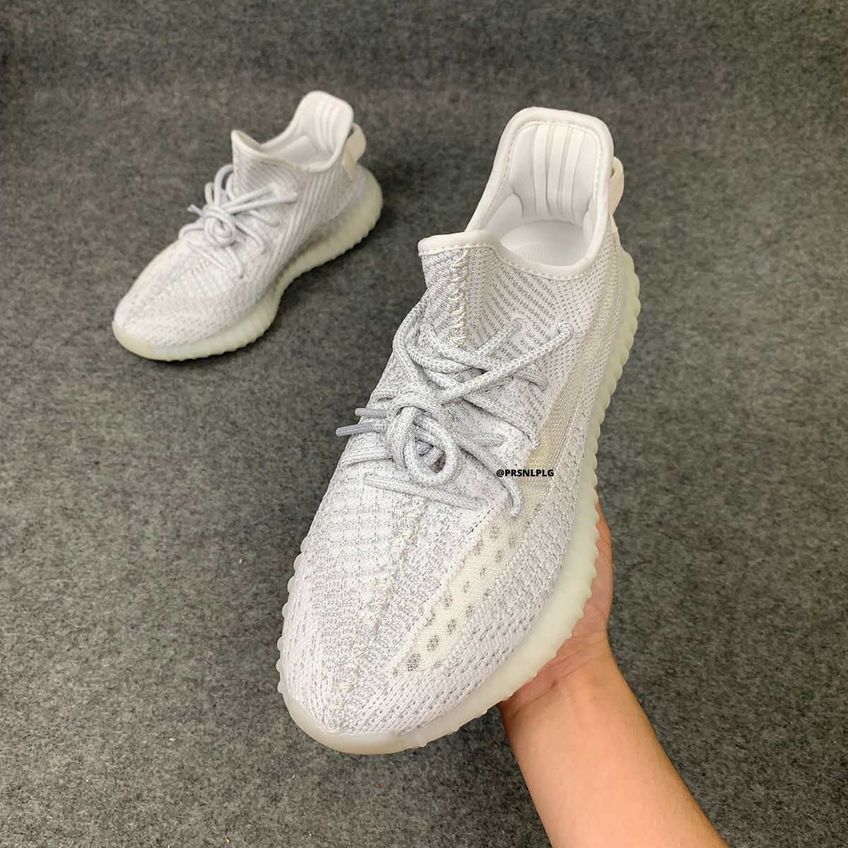Yeezy cream 2025 white reflective