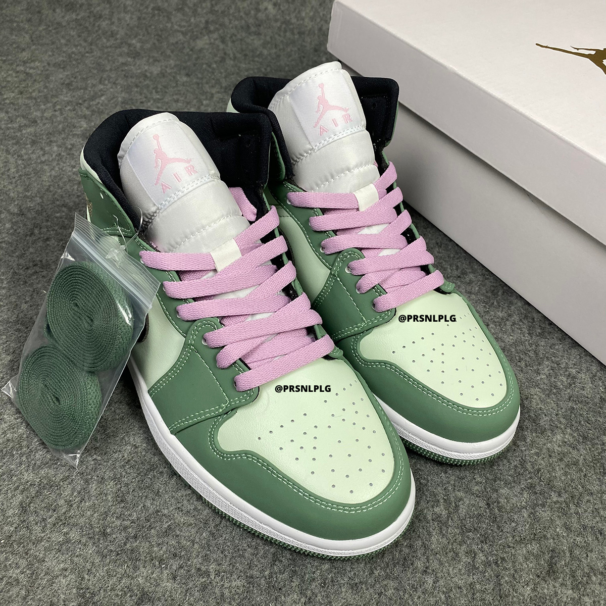 Wmns Air Jordan 1 Mid SE 'Dutch Green'