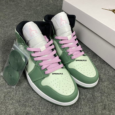 Femme Air Jordan 1 Mid SE 'Dutch Green'