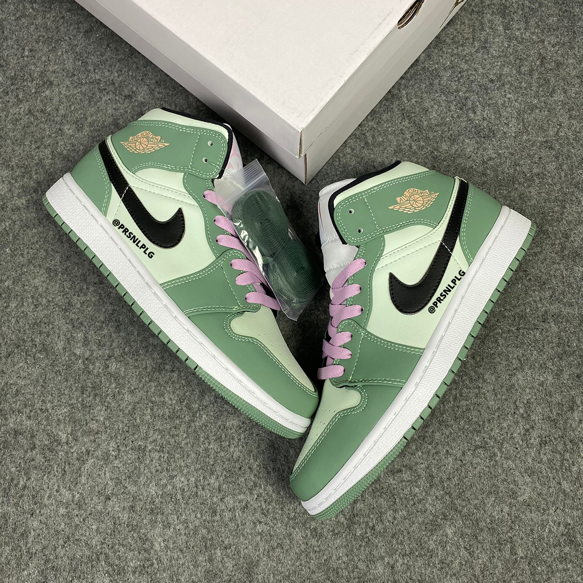 Wmns Air Jordan 1 Mid SE 'Dutch Green' – Prsnlplg