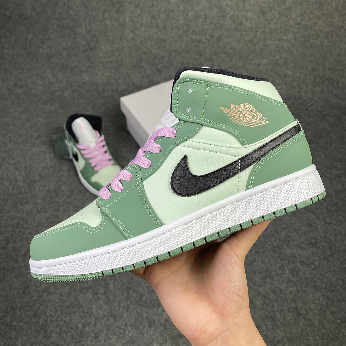 Femme Air Jordan 1 Mid SE 'Dutch Green'