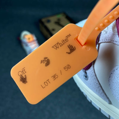 Off-White x Dunk Low « Lot 35 sur 50 »