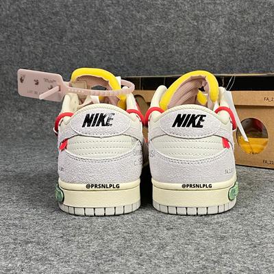 Off-White x Dunk Low 'Lot 33 of 50'