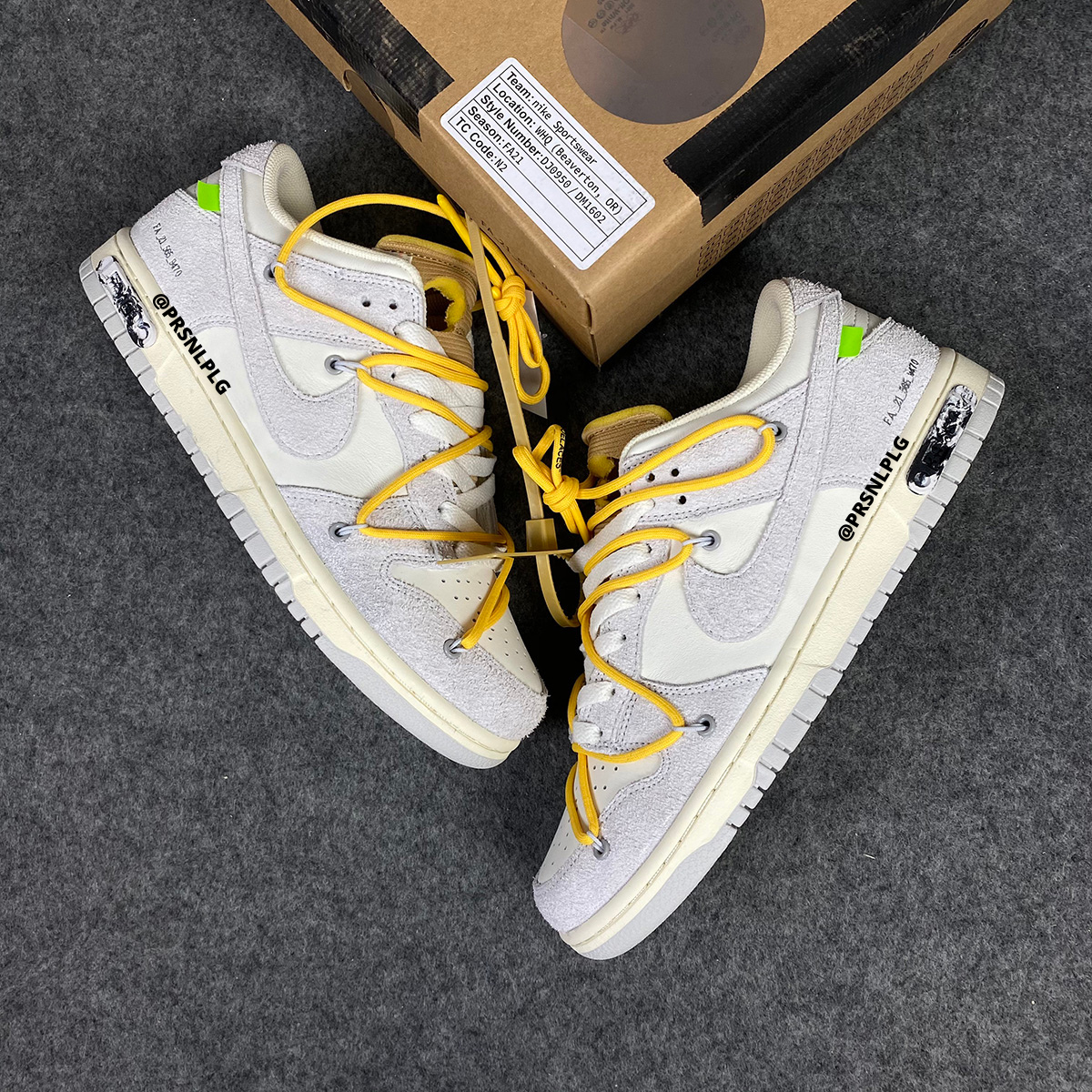Gebroken wit x Dunk Low 'Lot 39 van 50'