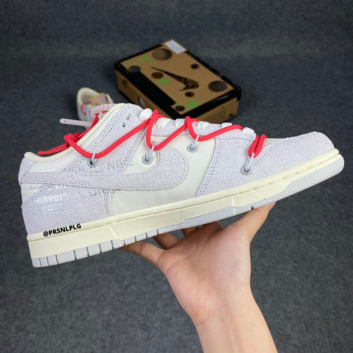 Off-White x Dunk Low 'Lot 33 of 50'