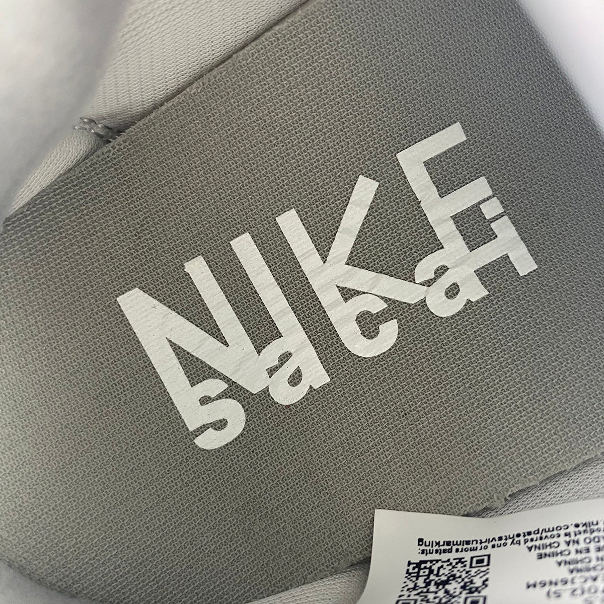 Fragment Design x sacai x LDV Waffle 'Light Smoke Grey'