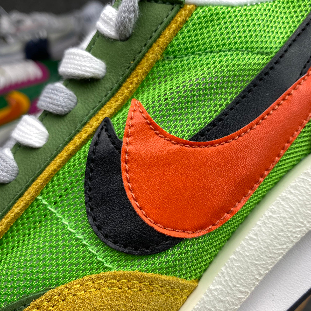 Sacai x LDWaffle 'Green Gusto'