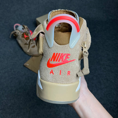 Travis Scott x Air Jordan 6 Retro 'British Khaki'