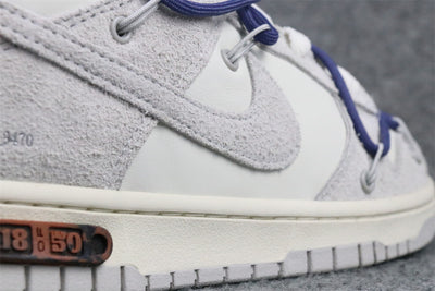 Off-White x Dunk Low 'Lot 18 of 50'