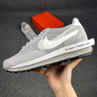 Fragment Design x sacai x LDV Waffle 'Light Smoke Grey'