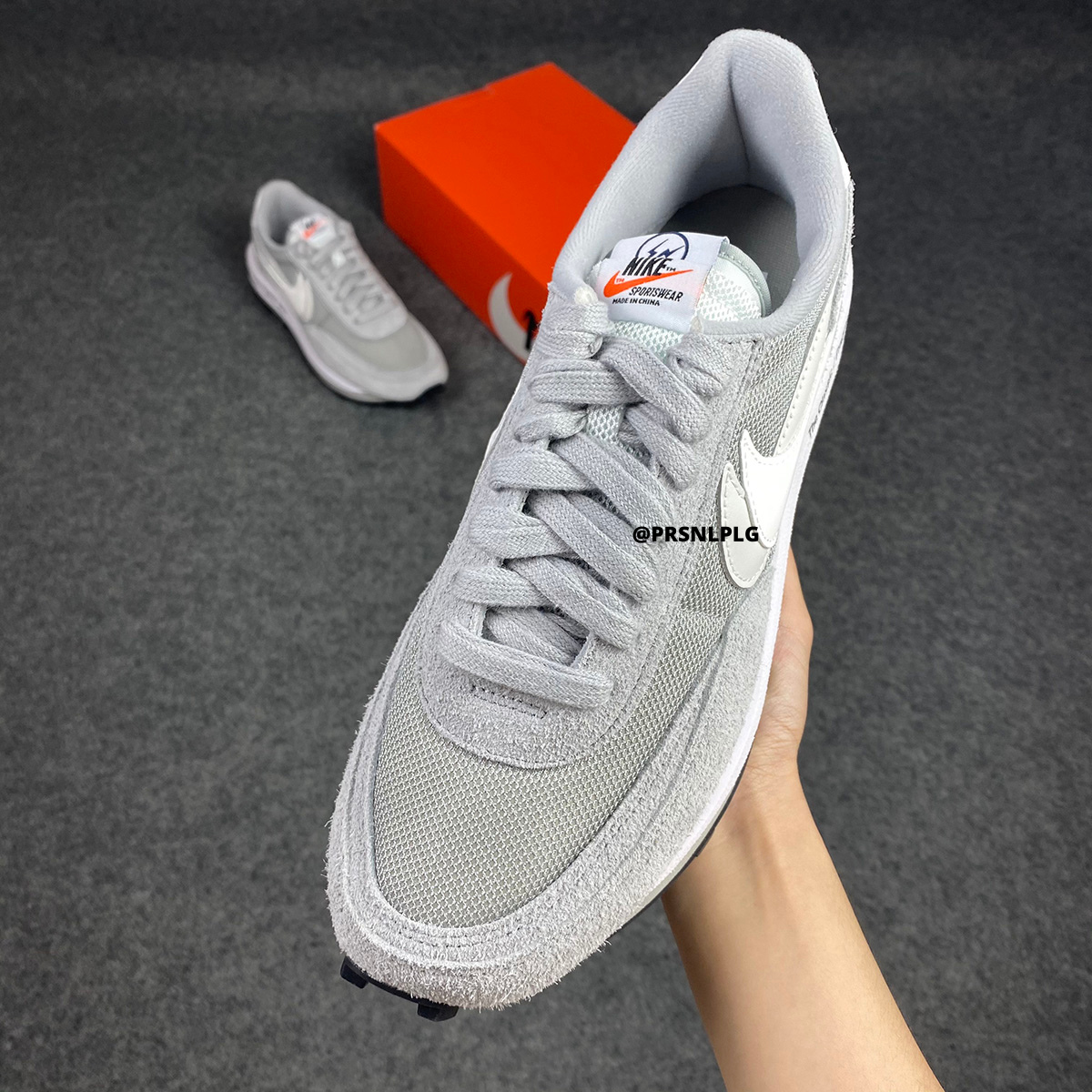 Fragment Design x sacai x LDV Waffle 'Gris Fumée Clair'