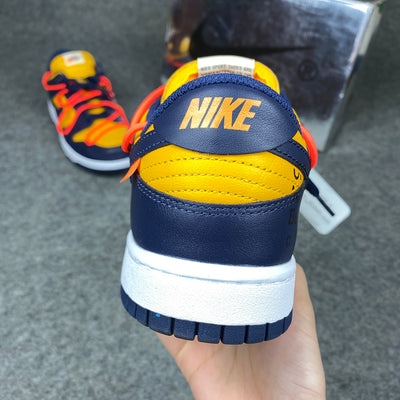 Off-White x Dunk Low 'University Gold'
