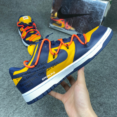 Off-White x Dunk Low 'University Gold'