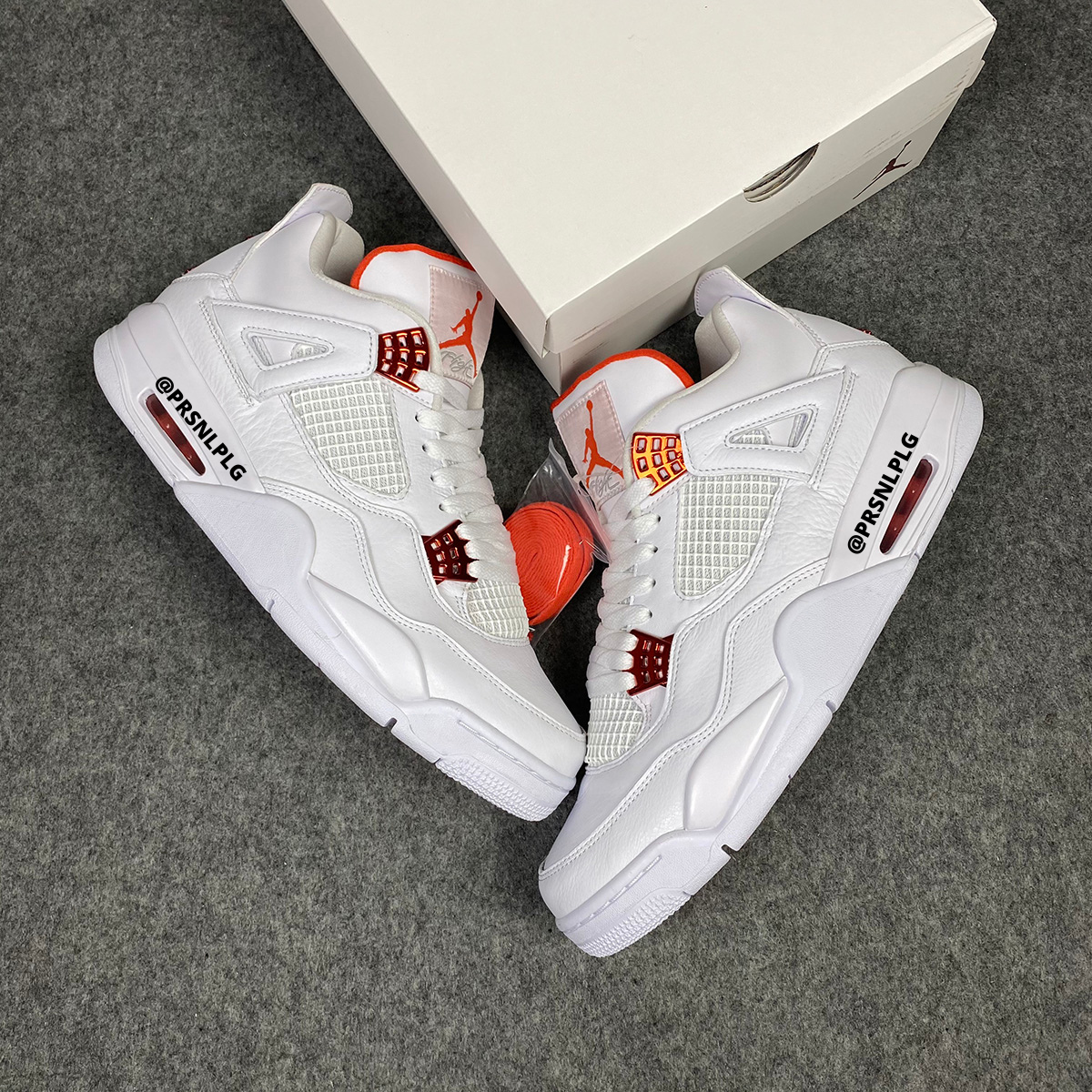 Air Jordan 4 Retro 'Orange Metallic'