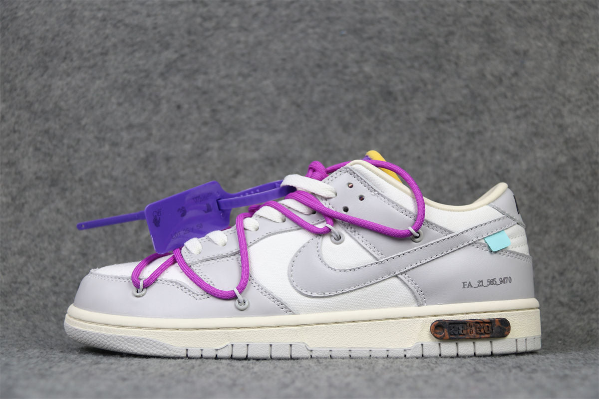 Off-White x Dunk Low 'Lot 28 of 50'