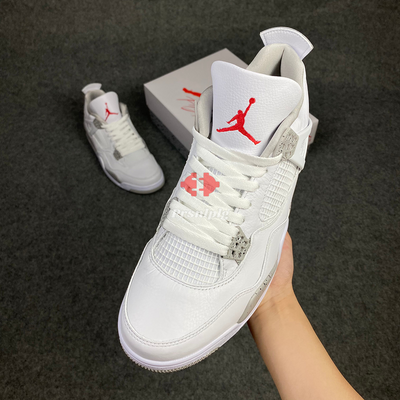 Air Jordan 4 Rétro 'Oréo Blanc' 