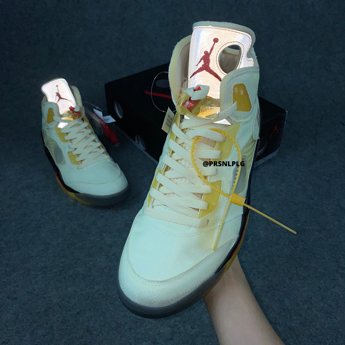 Off-White x Air Jordan 5 SP « Voile » 