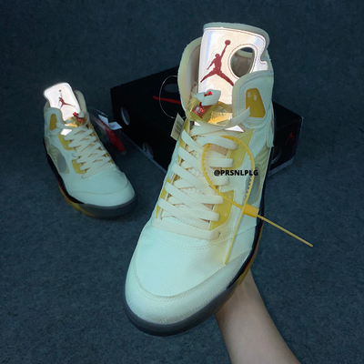 Off-White x Air Jordan 5 SP « Voile » 