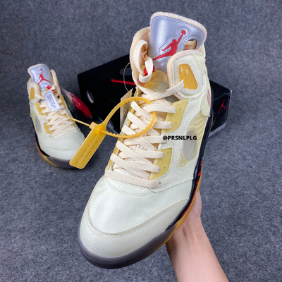 Off-White x Air Jordan 5 SP « Voile » 