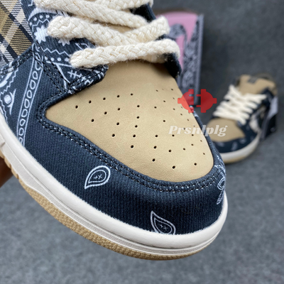 Travis Scott x Dunk Low Premium QS SB 'Cactus Jack' (Boîte spéciale)