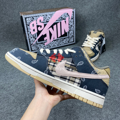 Travis Scott x Dunk Low Premium QS SB 'Cactus Jack' (Boîte spéciale)