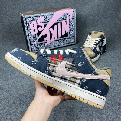 Travis Scott x Dunk Low Premium QS SB 'Cactus Jack' (Special Box)