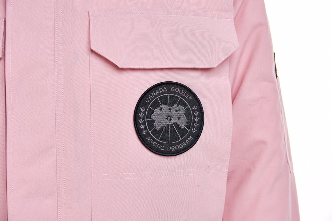 Canada Goose Parka Expédition Rose