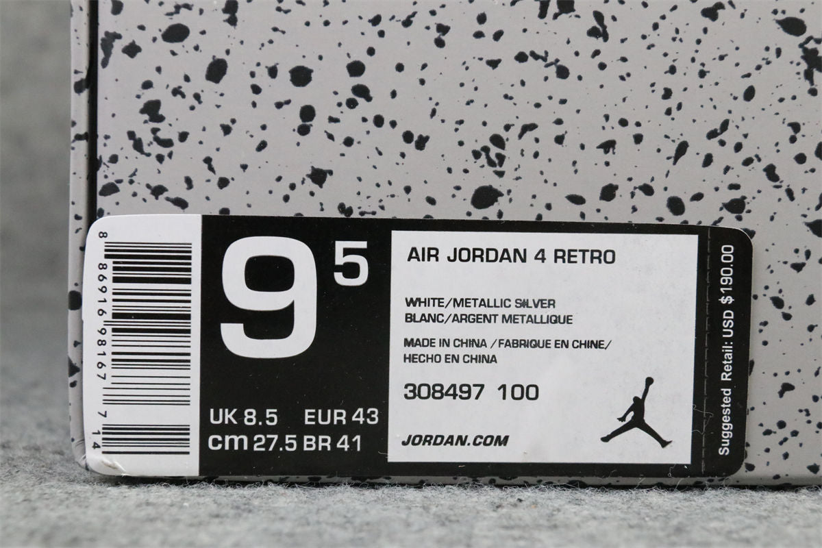 Air Jordan 4 Retro "Reines Geld" 2017