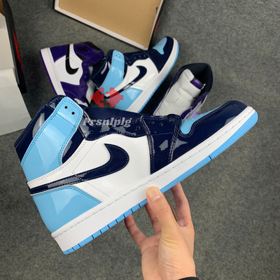 Femme Air Jordan 1 Retro High OG 'Blue Chill' 