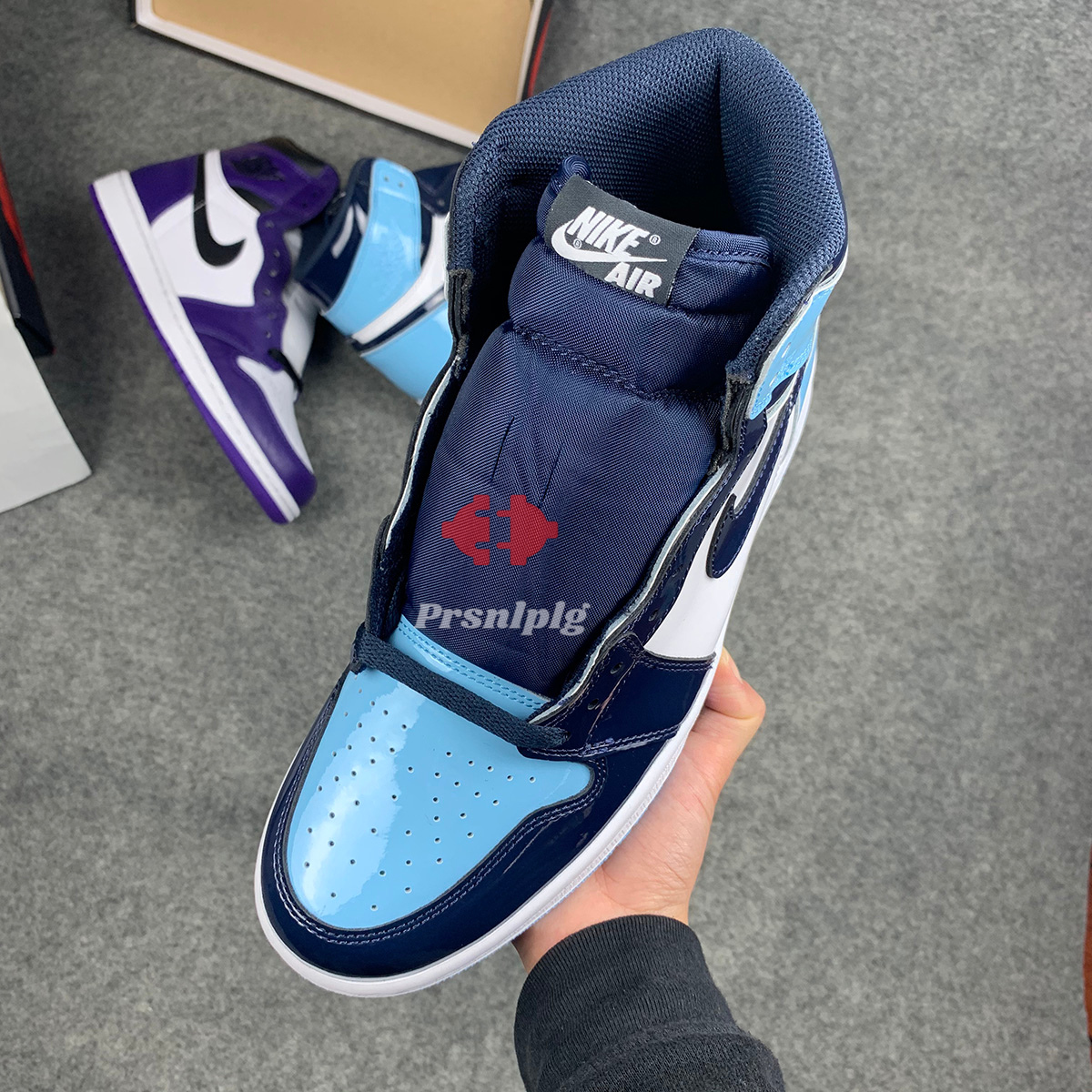 Wmns Air Jordan 1 Retro High OG Blue Chill Prsnlplg