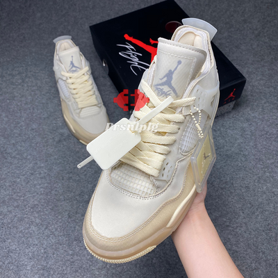 Off-White x Air Jordan 4 SP « Voile »