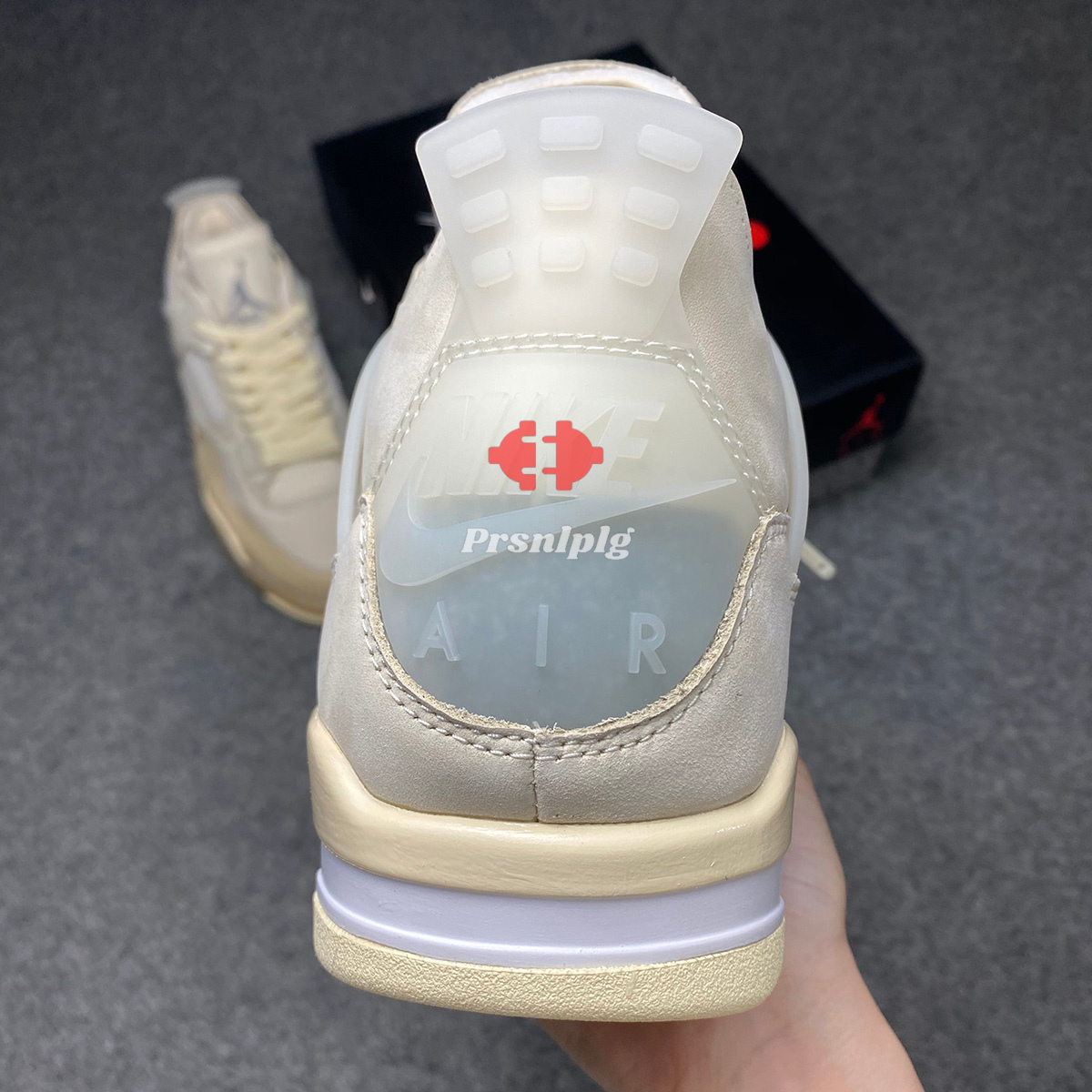 Off-White x Air Jordan 4 SP « Voile »