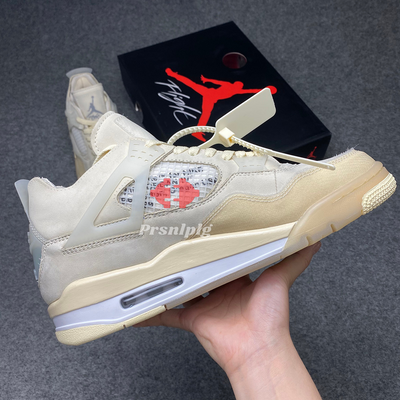 Off-White x Air Jordan 4 SP « Voile »