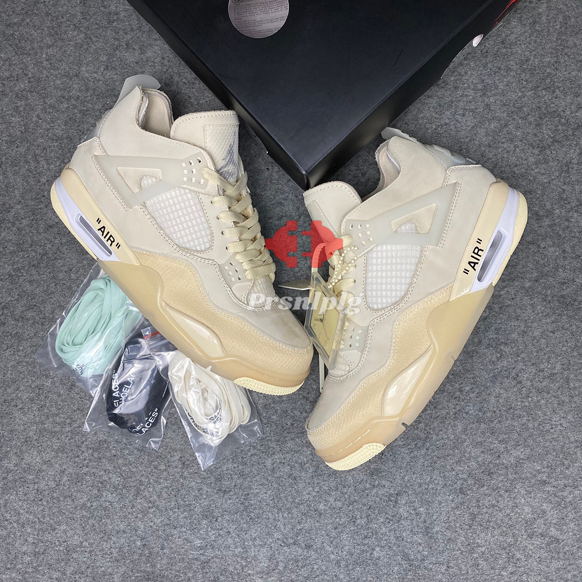 Off-White x Air Jordan 4 SP « Voile »