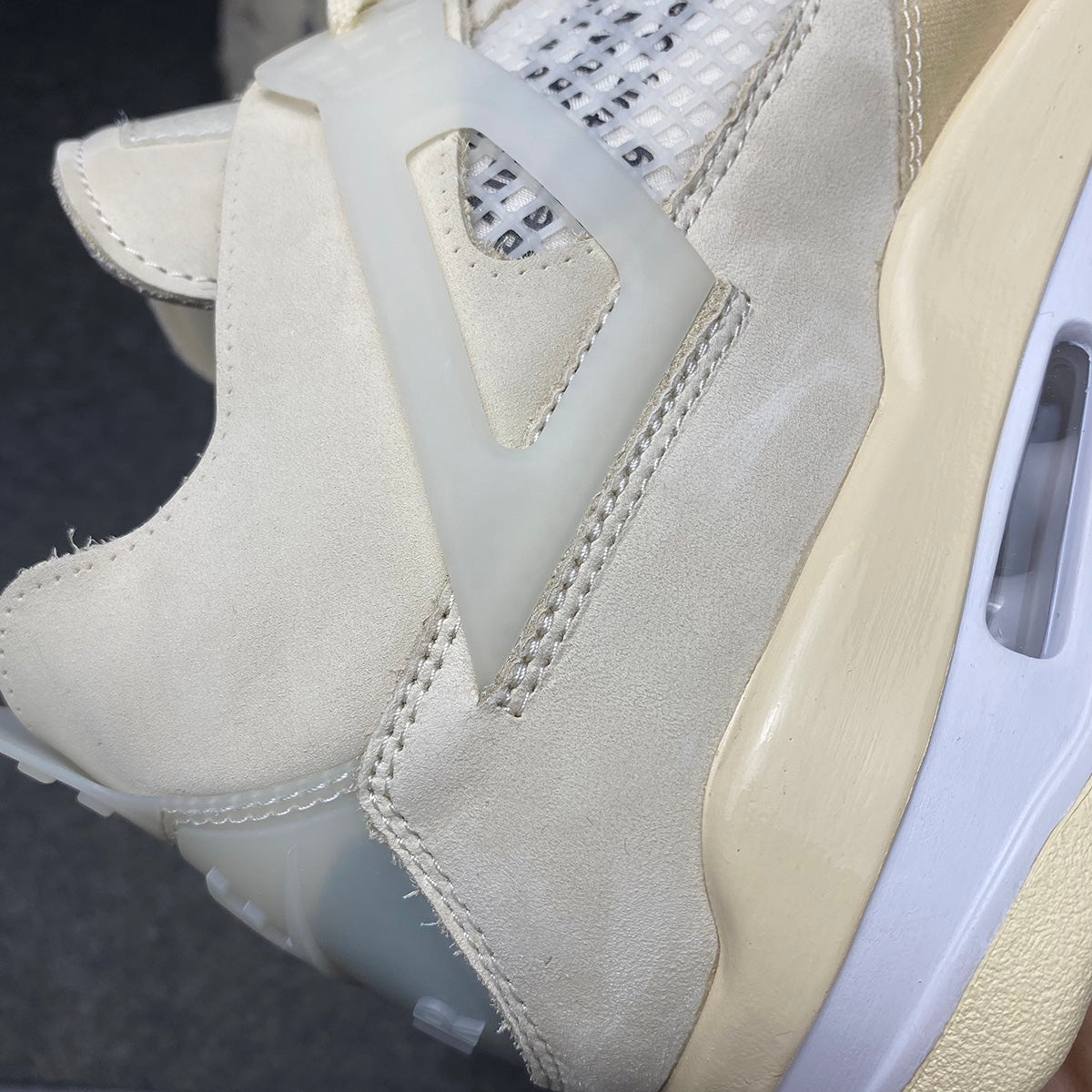 Off-White x Air Jordan 4 SP 'Sail'