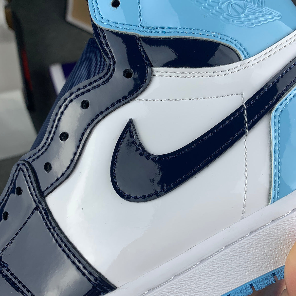 Wmns Air Jordan 1 Retro High OG Blue Chill Prsnlplg