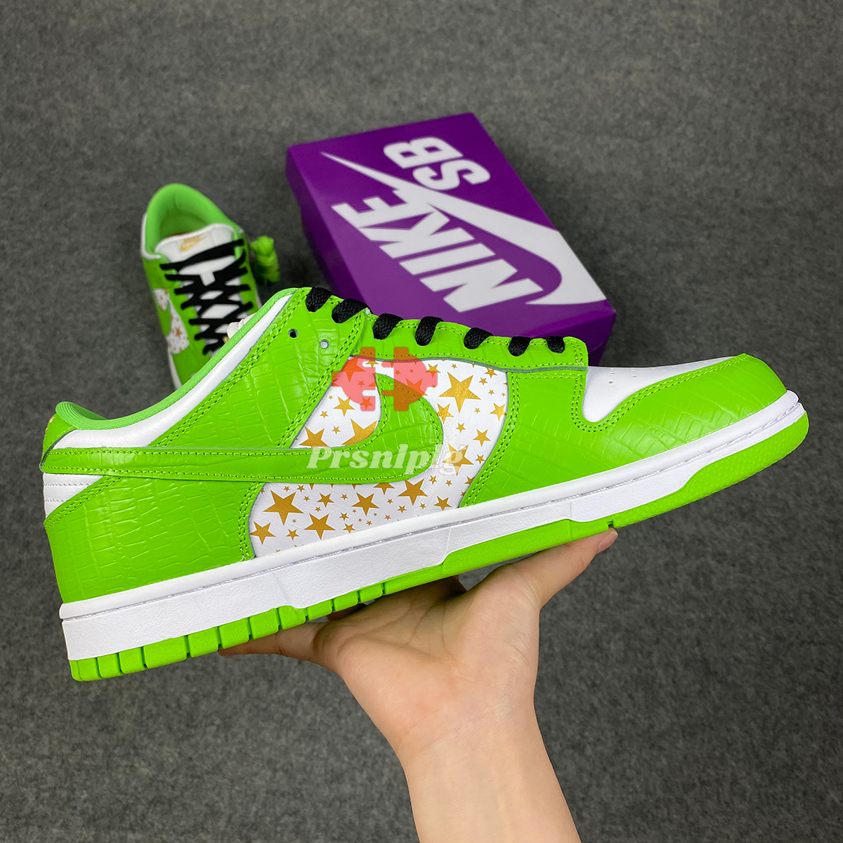 Supreme x Dunk Low OG SB QS « Vert Mean »
