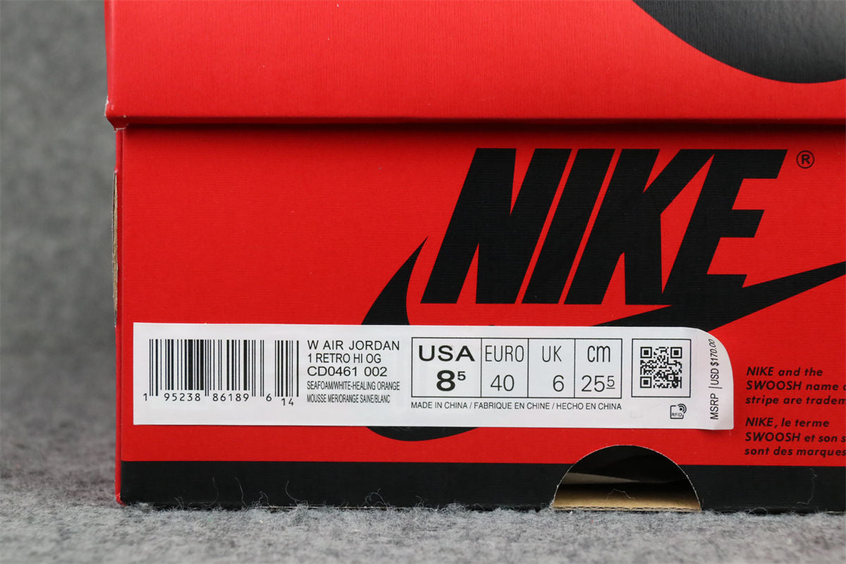 Wmns Air Jordan 1 Retro High OG 'Seafoam'