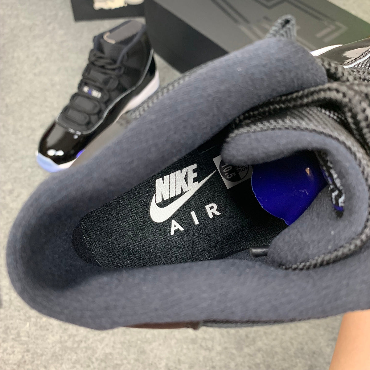 Jordan 11 hotsell space jam insole
