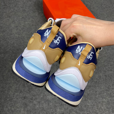 Sacai x VaporWaffle 'Sesame Blue Void' 