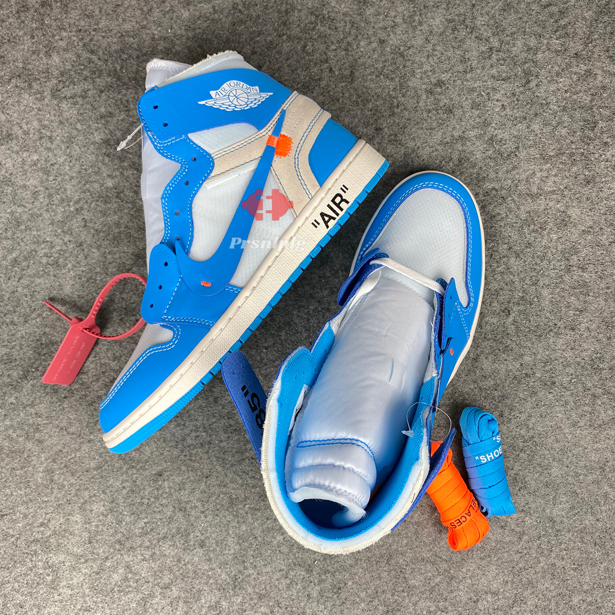 Off-White x Air Jordan 1 Retro High OG 'UNC'