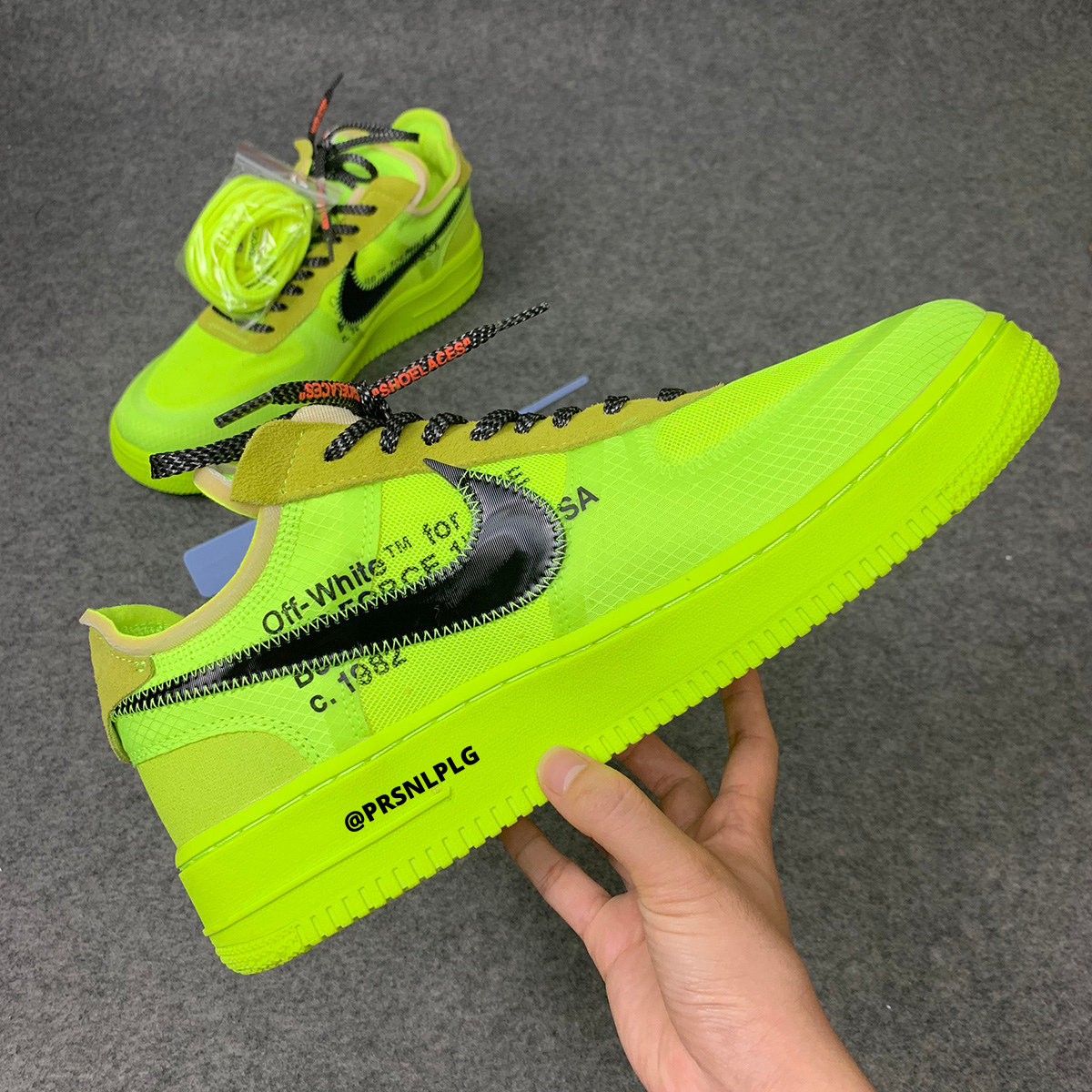 Off-White x Air Force 1 Low 'Volt'