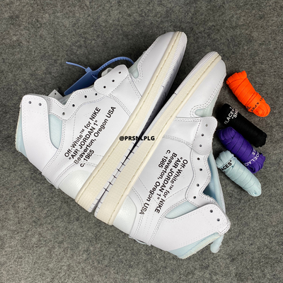 Off-White x Air Jordan 1 Retro High OG 'Blanc' 2018