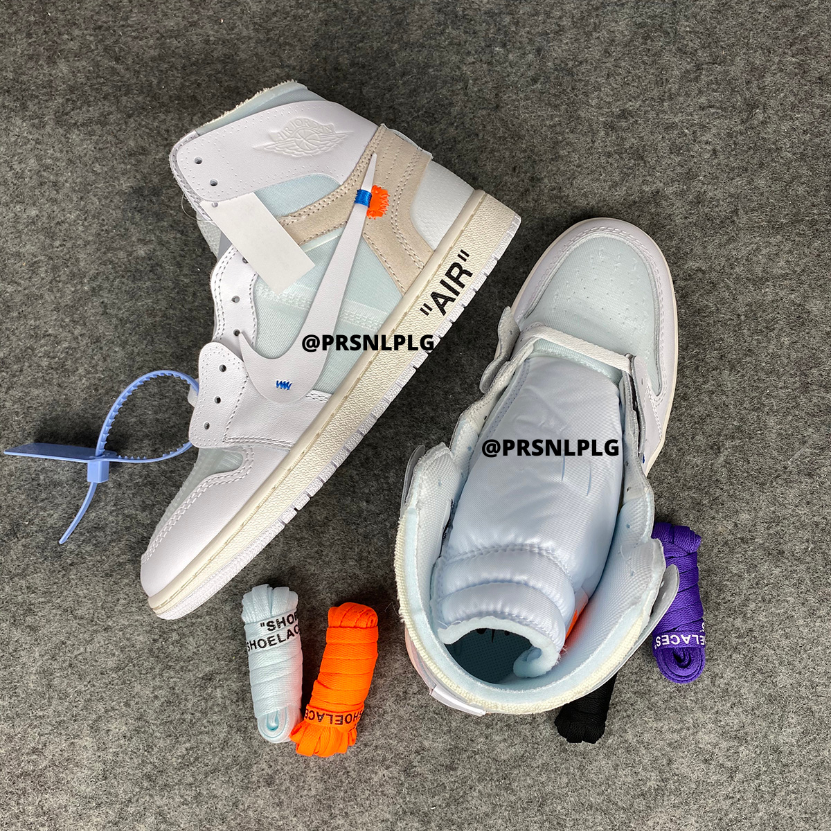 Off-White x Air Jordan 1 Retro High OG 'White' 2018