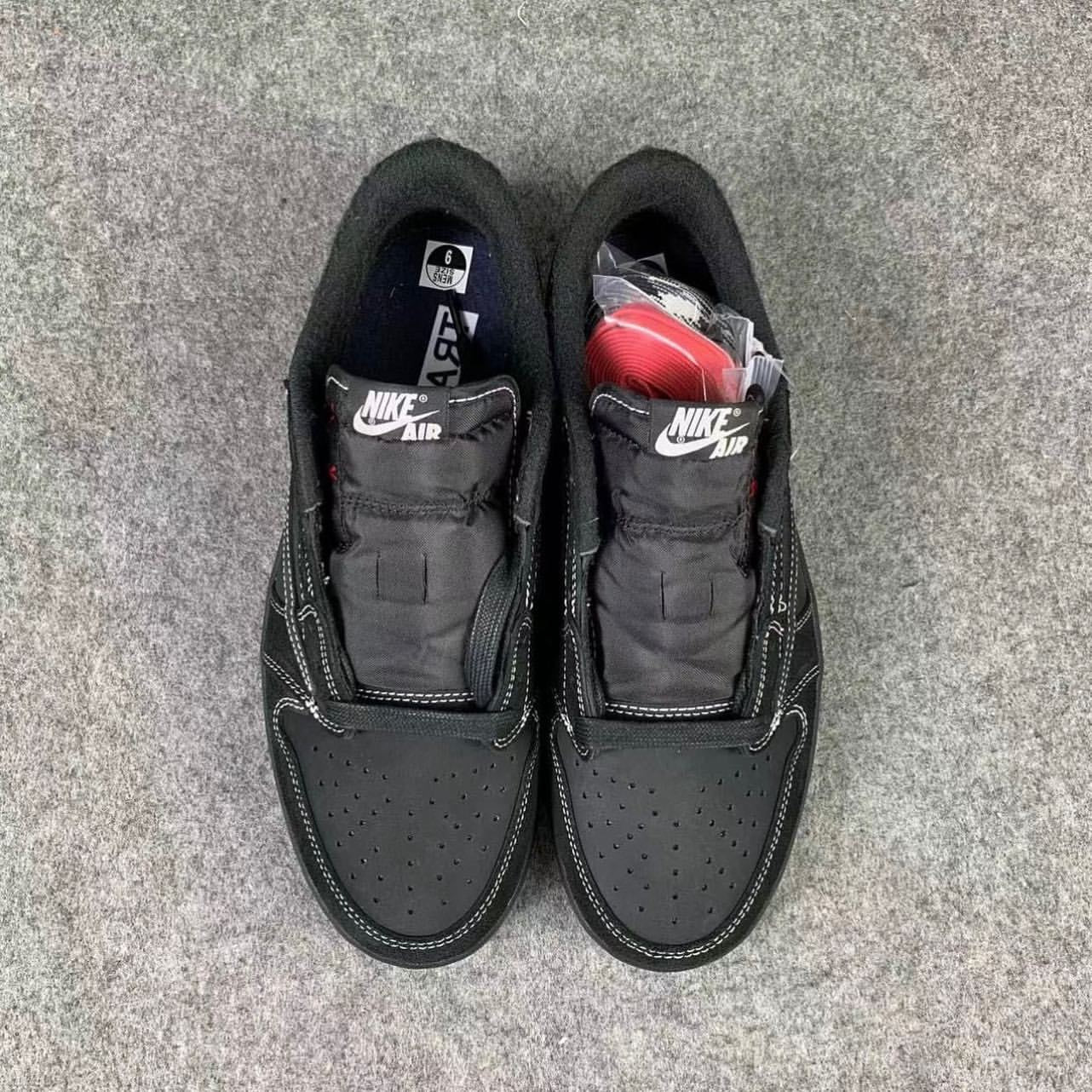 Travis Scott x Air Jordan 1 Low OG SP 'Black Phantom'