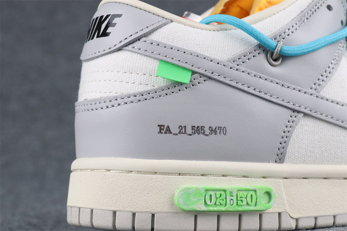 Off-White x Dunk Low 'Lot 02 of 50'