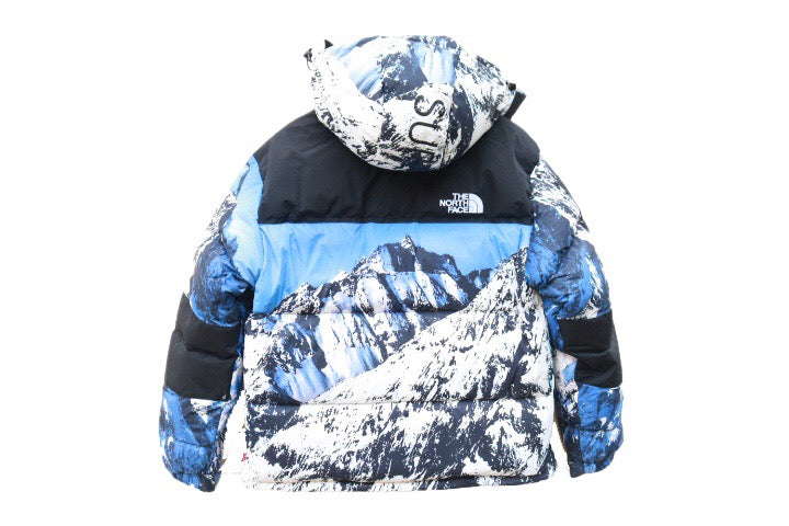 Veste Supreme x The North Face Mountain Baltoro 'Bleu/Blanc'